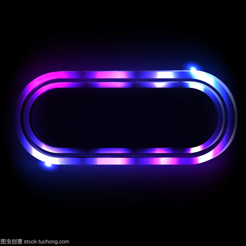 暗夜霓虹 光影迷宫中的抽象诗篇